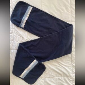 American Eagle y2k Navy Blue Fleece Scarf